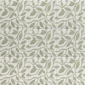 Керамогранит 20*20 Декор Зеленый Пять / Decor Green Five (уп.1 м2/ 25 шт)