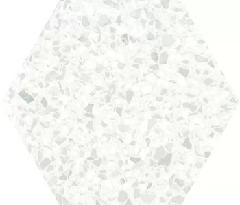 Керамогранит 20*24 Inspire White Hex (уп.0.92 м2/25 шт)