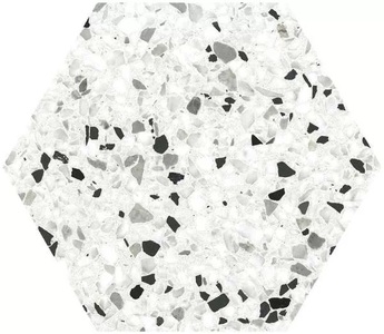 Керамогранит 20*24 Tempo Black Hex (уп.0.92 м2/25 шт)