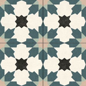 Напольная плитка 45*45 Flor Blue