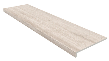 Ступень фронт. Закругл. 31.5*119.7 Тревис Бежевый Противоск. / Peldаno Recto.Travis Beige Antislip (уп.2 шт)