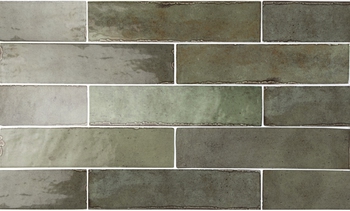 Настенная плитка 6*24.6 Tribeca Sage Green (1 уп. 0.500 м2/34 шт)